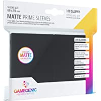 GAMEGEN!C- Pack Matte Prime Sleeves Black (100)- Color (GGS10030ML)